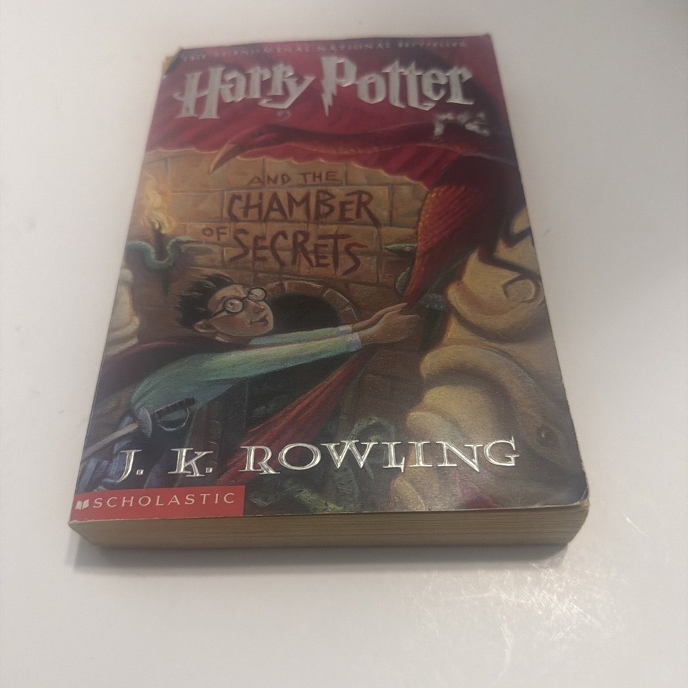 Harry Potter and the Chamber of Secrets J.K. Rowling Scholastic Paperback 2000